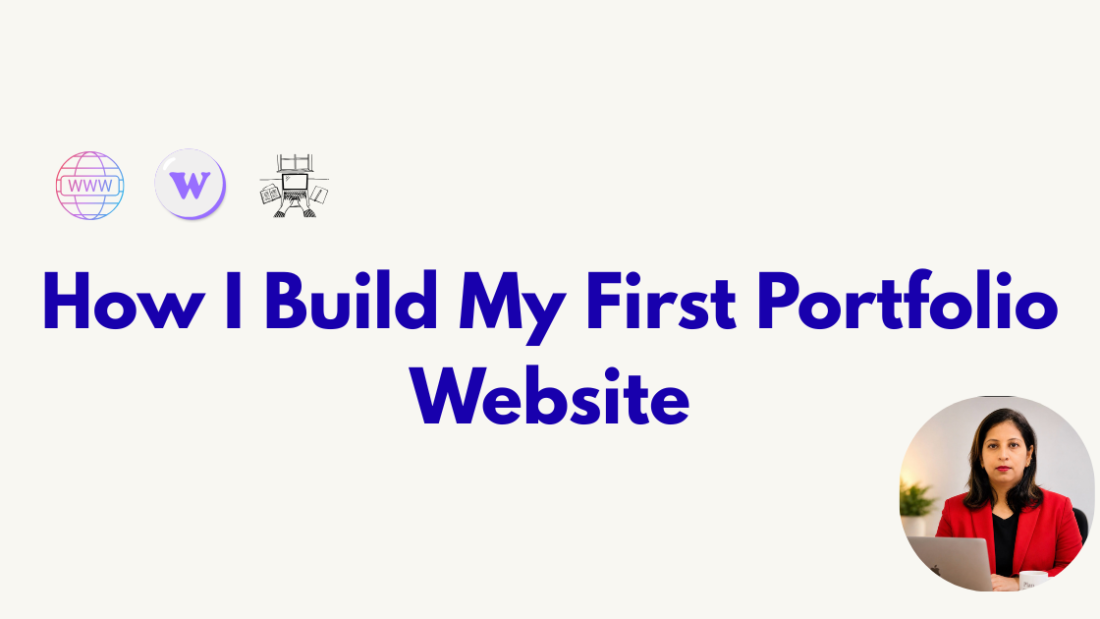 How I Build My First Portfolio Website (1)