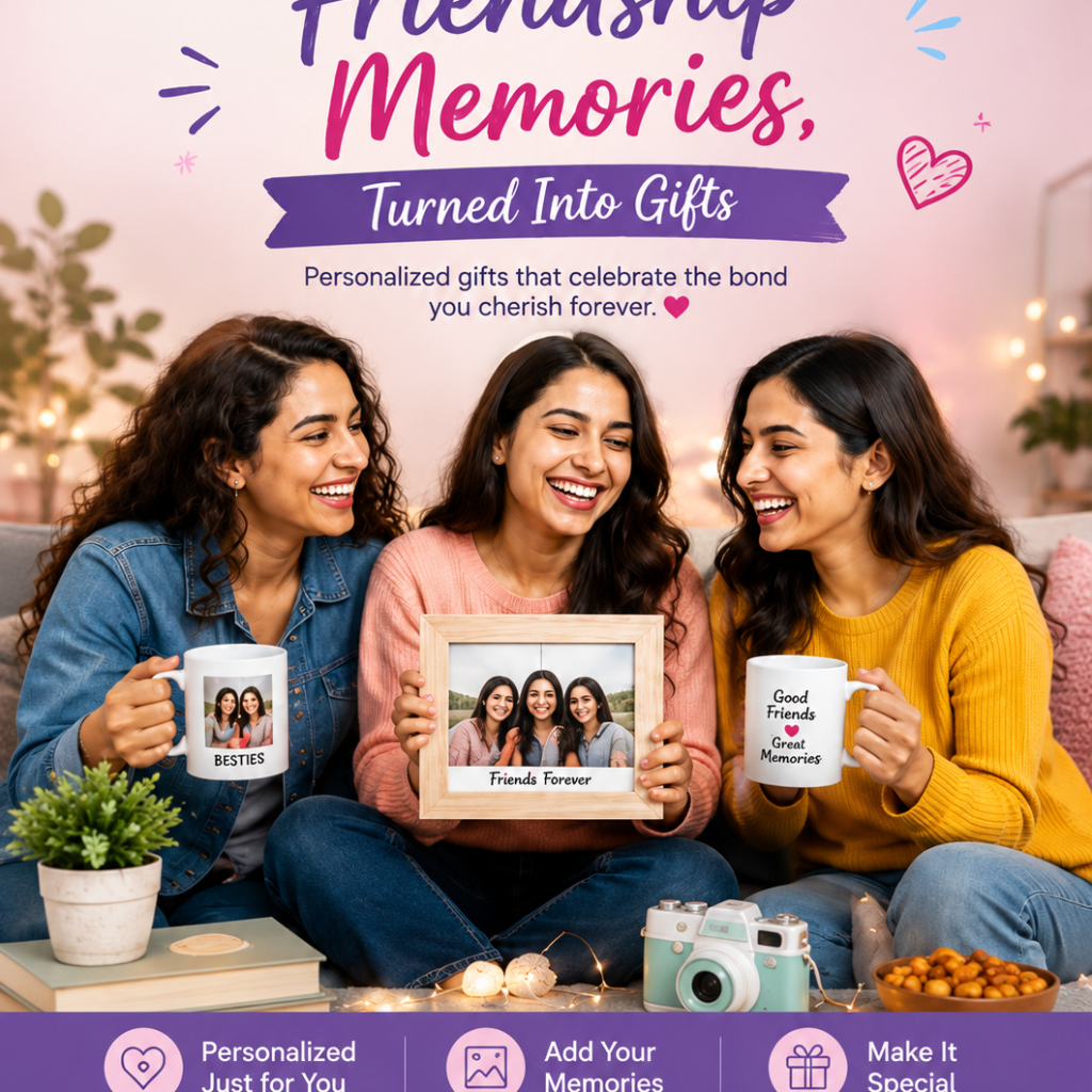 Giftify UAE - Friendship Day personalized gifting campaign